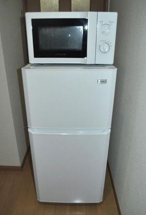 建物設備(冷蔵庫と洗濯機)