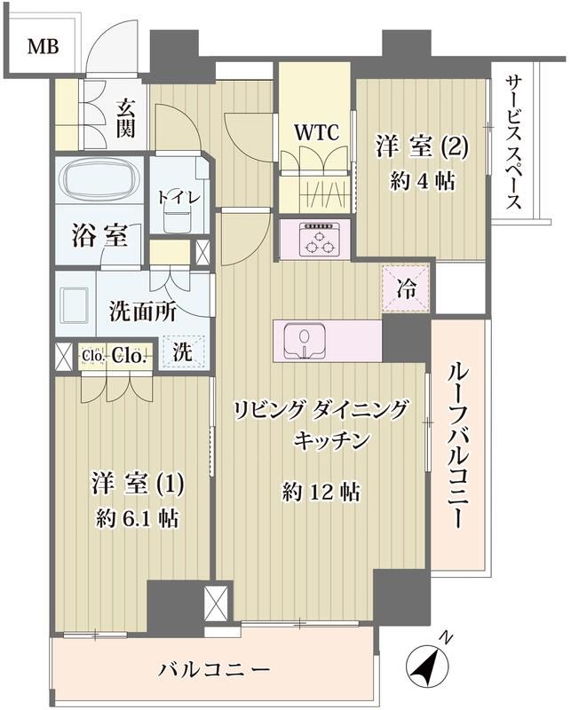 間取図