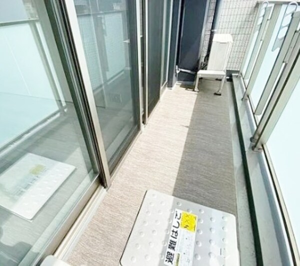 バルコニー(※同じ間取り別号室参考写真)