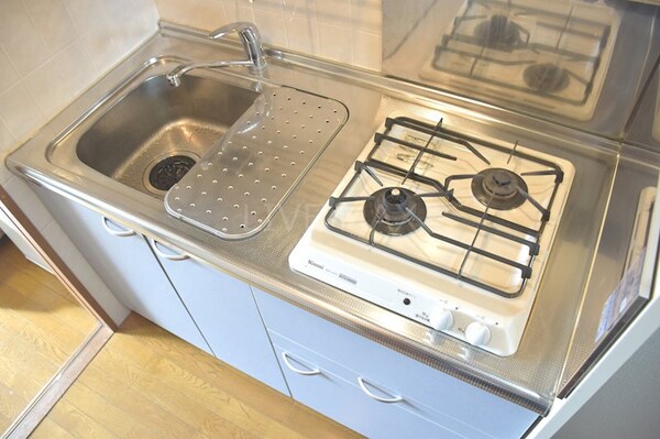 キッチン(２口ガスコンロ♪)