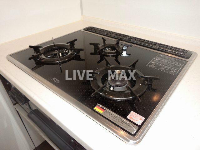 物件内観写真15　(3口コンロ♪)