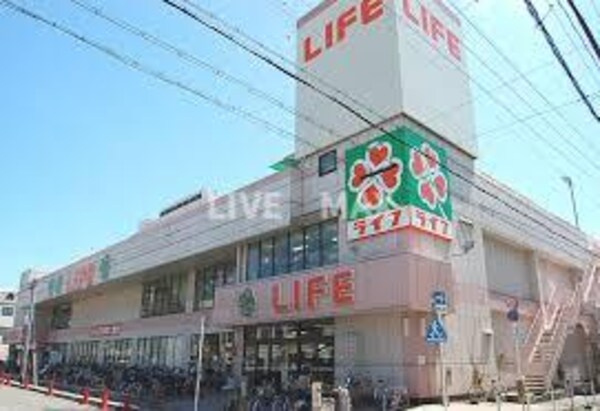 周辺環境(ライフ 壬生店（416m）)