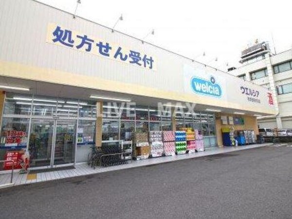 周辺環境(ウエルシア京都智恵光院店（630m）)