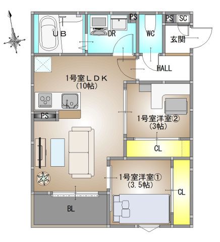 間取図