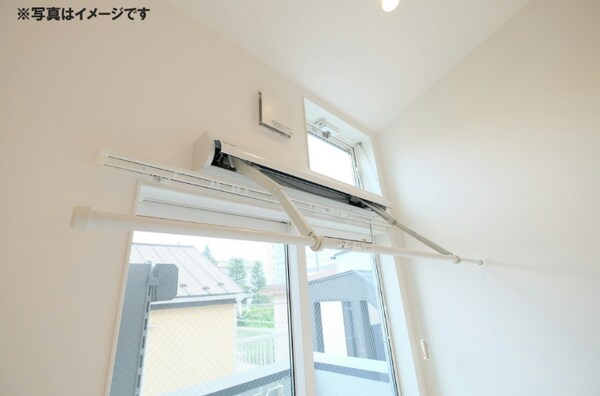 建物設備(室内物干し)