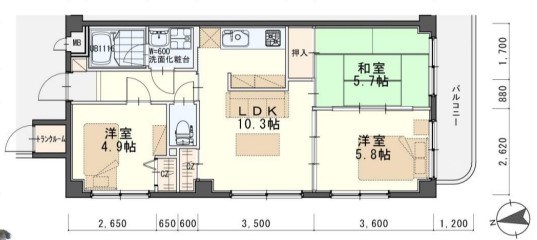 間取図