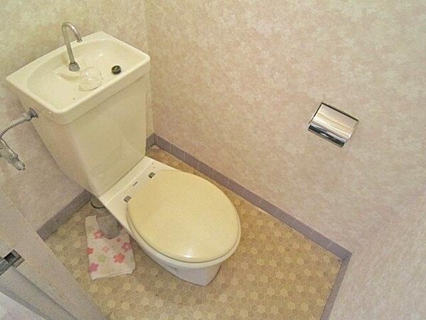 トイレ(お手洗いはシンプルなものになっています！)