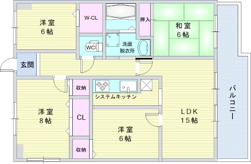 間取図