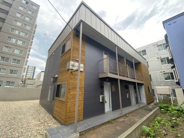 建物外観(札幌市中央区南15条西「リベルテ南15条(旧　清流荘)」)