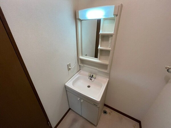 洗面所(独立洗面台です。大きくてよいですね。シャンプーもできます。)