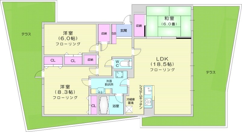 間取図