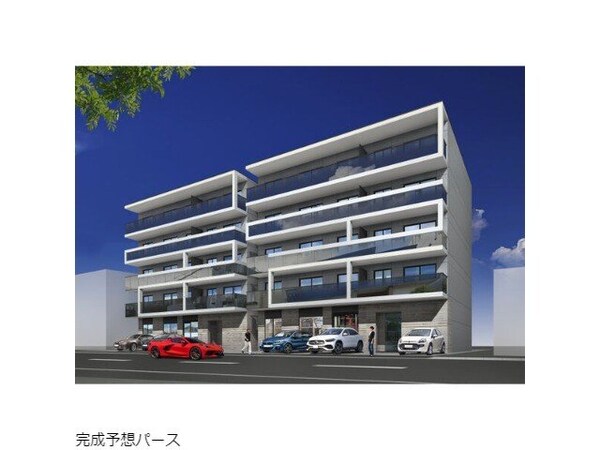 建物外観(札幌市中央区南3条西「	仮)GRANーS3W21MS B棟」)