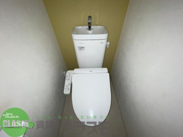トイレ(シンプルで使いやすいトイレです)