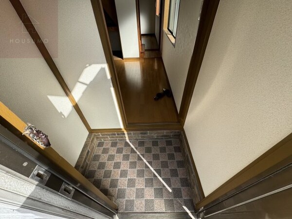 玄関(ゆったりとした玄関です)