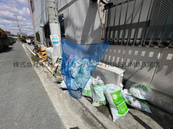 建物設備(ゴミ置き場です)