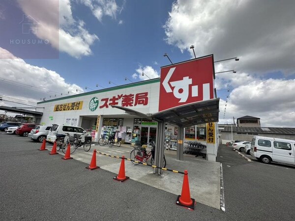 周辺環境(スギドラッグ 八尾福万寺店 617m)