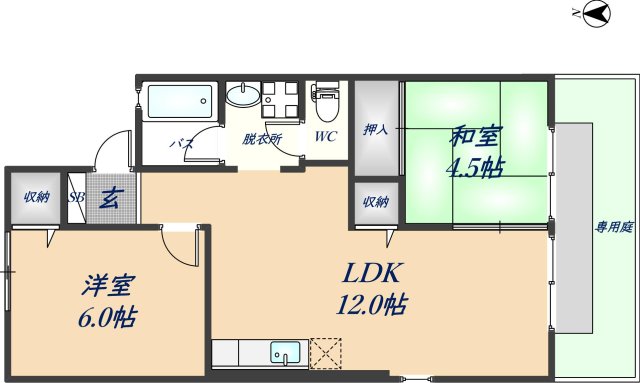 間取図