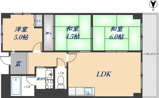 間取図