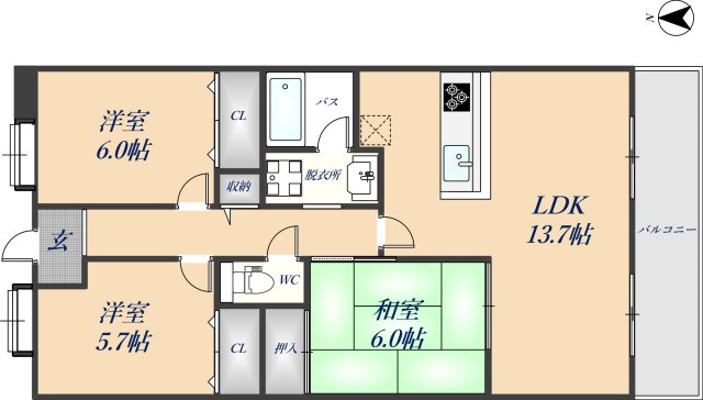 間取図