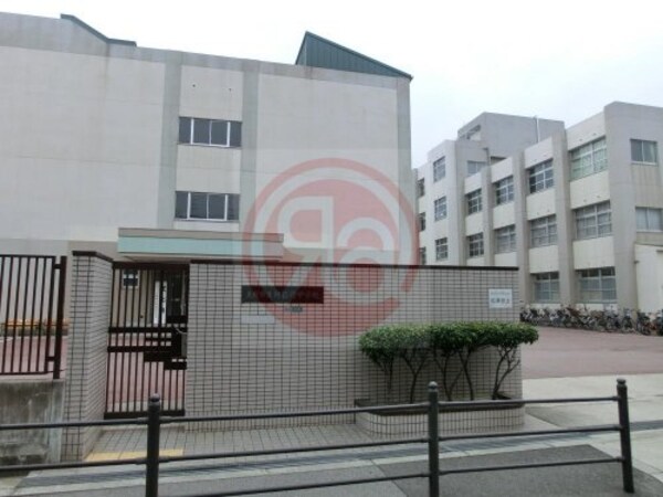 周辺環境(大阪市立阿倍野中学校 855m)