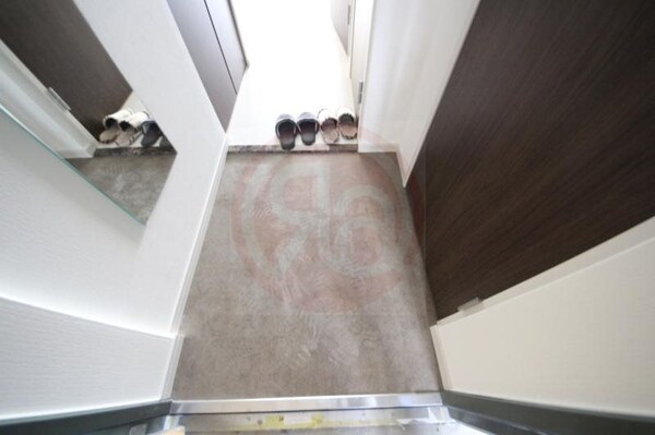 玄関(落ち着いた玄関です)