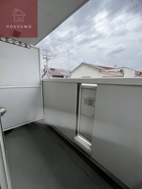 バルコニー(落ち着いた時間を過ごせるバルコニーです)