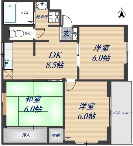 間取図