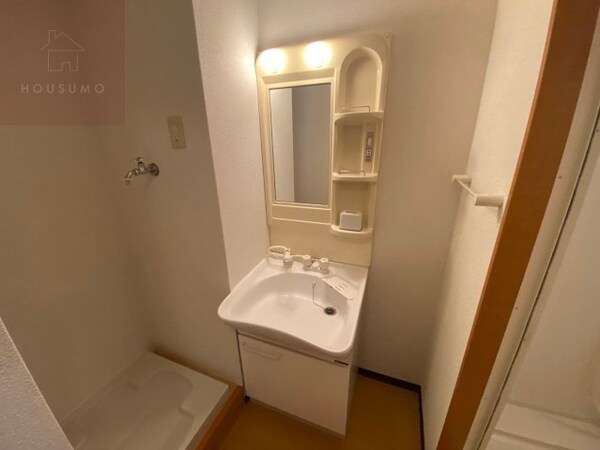 独立洗面台(ゆったりした洋室です)