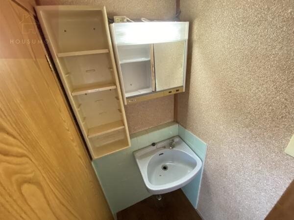 独立洗面台(独立洗面台、小物を置くことができて便利です)