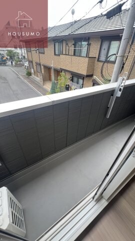 物件内観写真13　(外からの目が気にならないバルコニーで洗濯物が干せます)