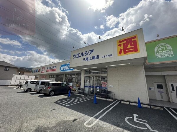 周辺環境(ウエルシア八尾上尾店 917m)