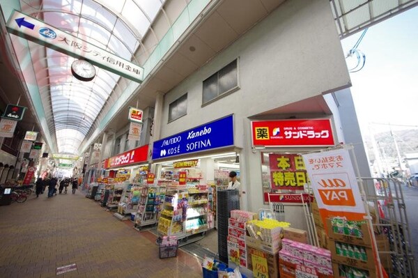 周辺環境(サンドラック瓢箪山駅前店 991m)