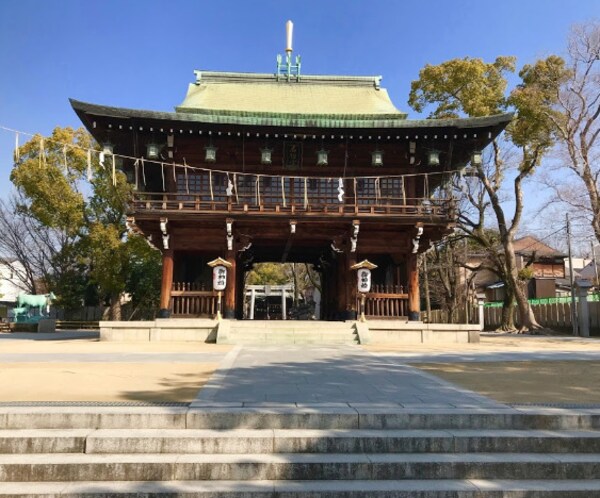 周辺環境(石切劔箭神社 860m)