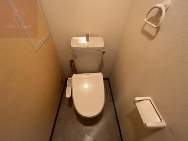 物件内観写真8　(落ち着いた色調のトイレです)