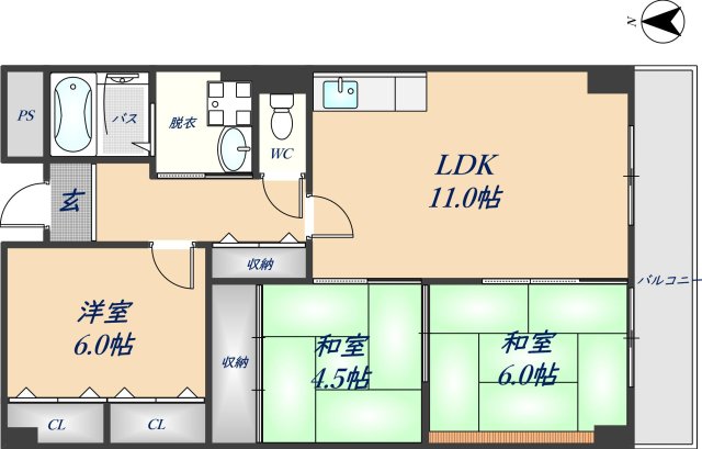 間取図