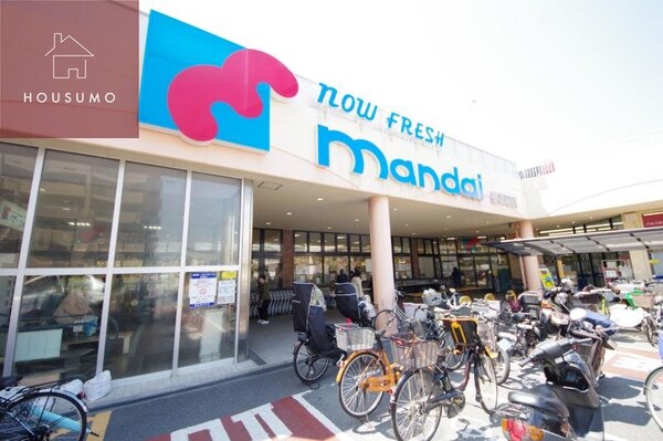 周辺環境(万代　新石切店 802m)