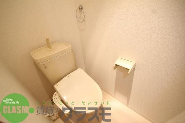 物件内観写真8　(落ち着いた色調のトイレです)