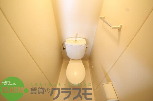 トイレ(ゆったりとした空間のトイレです)