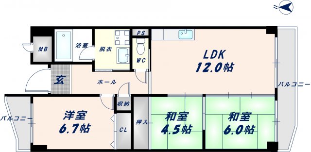 間取図