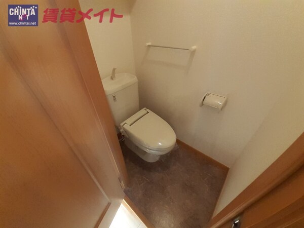 トイレ(トイレ同型部屋写真です。)