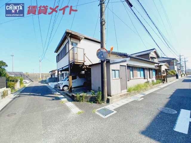 倉庫建屋付き、物置付き貸家