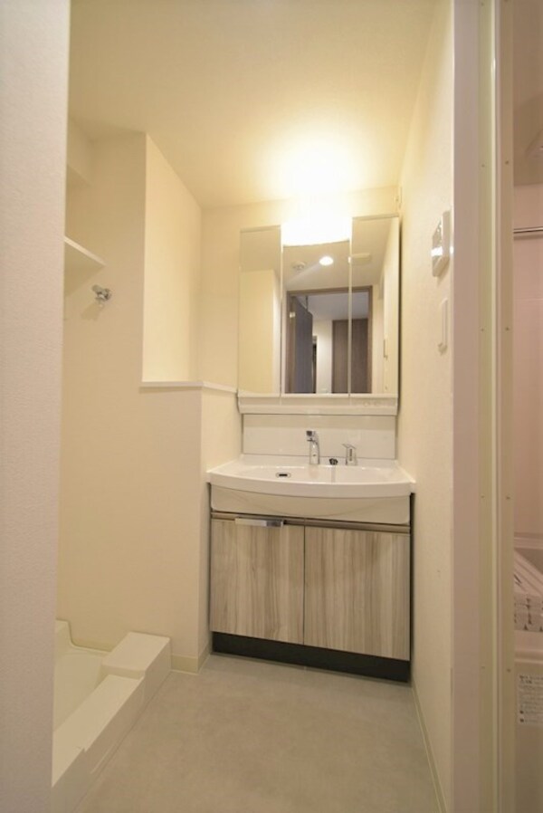 独立洗面台(同施工会社の同仕様写真です。)