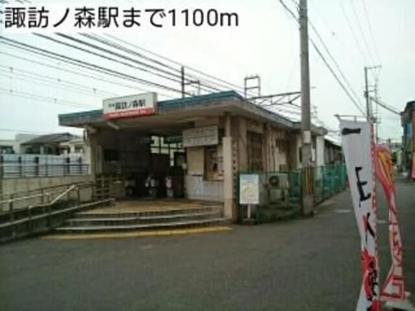 周辺環境(諏訪ノ森駅まで1100m)