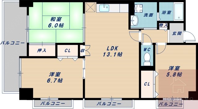 間取図