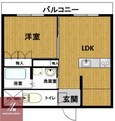 ローズコーポ新大阪第2の間取図