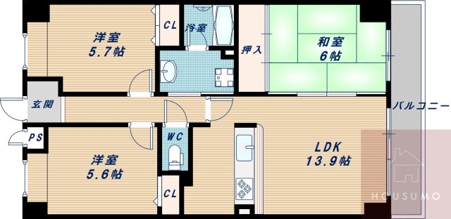 間取図