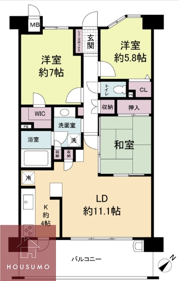 間取図