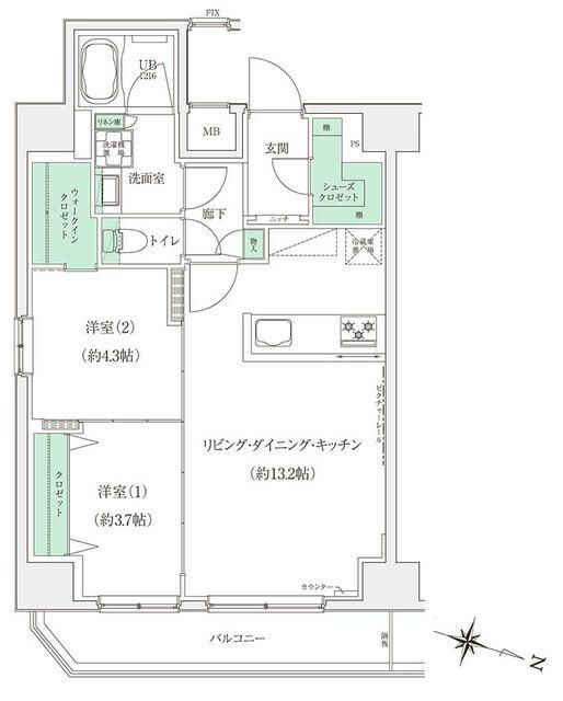 間取図