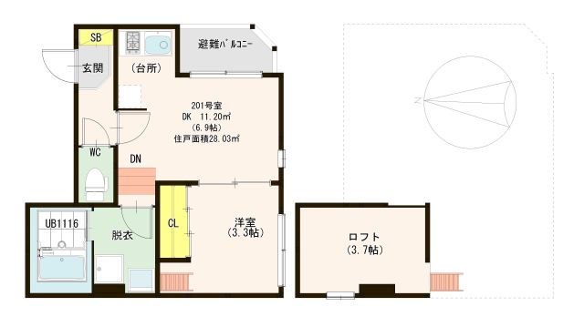 間取図
