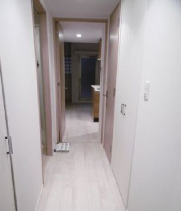 玄関(※同じ間取り反転式別号室参考写真
　現状優先)